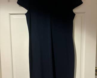 St. John Collection Black Sheath Dress - Size 14
