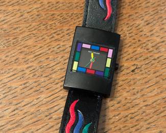 Rolf Cremer Multicolored Color Block Wrist Watch