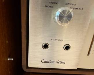 Harman Kardon Citation 11 Preamp