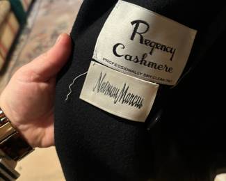 Regency Cashmere Neiman Marcus Cashmere/Wool Overcoat