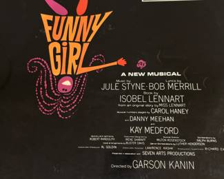  Barbra Streisand , Sydney Chaplin, Funny Girl Vinyl Record