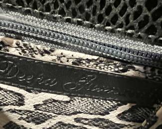 Deepa Gurnani Beaded Flap Clutch Purse