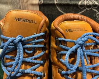 Merrell Brown Leather Men's Waterproof Hiking Boots