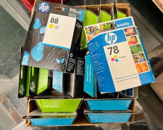 Assortment of HP Inkjet/Officejet Print Cartridges 