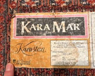  Karastan's KaraMar Red Bokhara Rug - 4' x 6' 