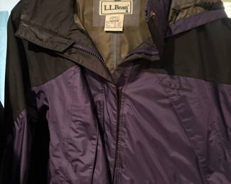 LL Bean Women's Purple Winter Coat - Size XL