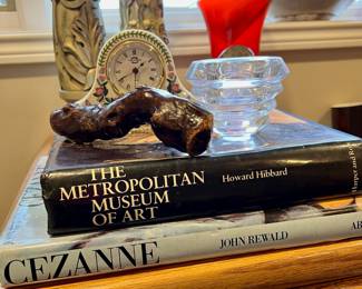The Metropolitan Museum of Art Book by Howard Hibbard, 1986 Cezanne Hardcover Art Book by John Rewald 