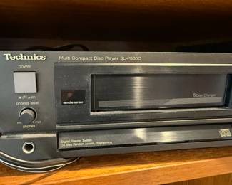 Technics Multi 6 Disc Changer/Player – SL-P600C