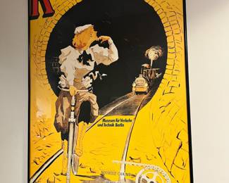 "Raeder Velo Cycles"&nbsp;Museum of Transport and Technology Berlin Framed Poster