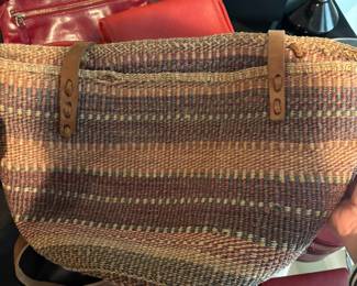 Woven Sweetgrass Purse