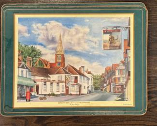 Pimpernel "English Villages" Placemats - Set of 6. 