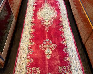 Vintage Persian Runner. Measures 10' x 3'. 