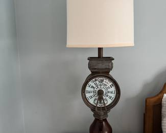 Vintage Chadboam's Ships Telegraph Nautical Table Lamp. Measures 44" H. Photo 1 of 3. 