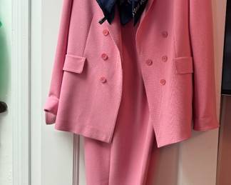 Pink Pantsuit. 