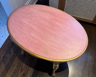 Parcel Gilt Side Table. Measures 28" x 20" x 20" H. Photo 2 of 2. 