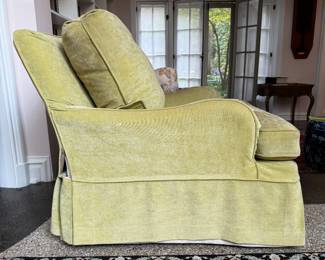 Pair of Brunschwig & Fils Slipcovered Club Chairs. Each Measures 32" W x 38" D. Photo 2 of 3. 