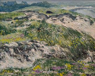 Oil on Canvas Signed By Artist, Jean Pierre Segalen. Canvas Measures 31" W x 26" H. Photo 2 of 3. 