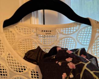 Akris Punto Dropped Lack Zip Front Jacket.  Photo 2 of 2. 