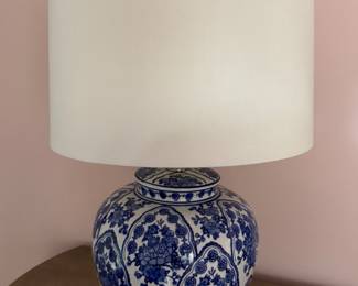 Pair of Chinoiserie Ginger Jar Style Table Lamps. Each Measures 23" H. Photo 1 of 2. 