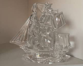 Irish Crystal Schooner. 