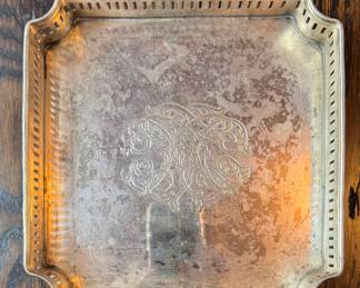 Silverplate Tray. Photo 2 of 2. 