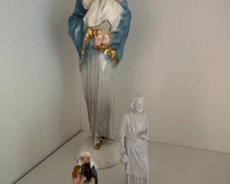 Religious Figurines. Photo 1 of 3. 
