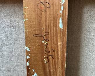 "Le Genets," Yolande Ardissone Oil on Canvas. Canvas Measures 29" W x 24" H. Photo 5 of 5.