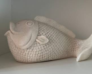 Koi Fish Sculpture. Photo 1 of 2. 