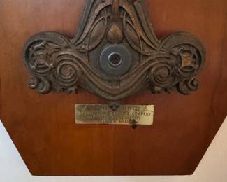 Original Baluster from the Carson, Pirie, Scott Company Landmark Building Designed by Louis H. Sullivan. Measures 14" W x 42". Photo 2 of 3. 