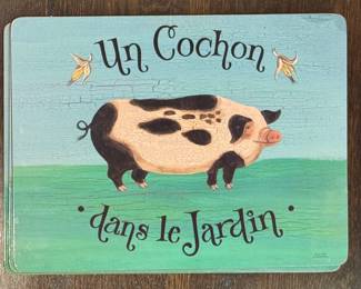 Pimpernel "Dans Le Jardin" Collection Placements - Set of 4. Photo 2 of 4. 