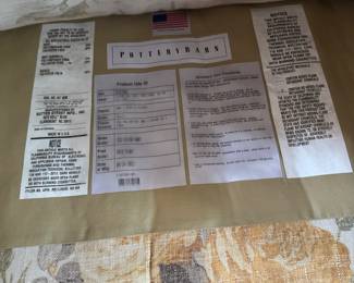 Pottery Barn Floral Upholstered Recliner. Measures 30" W x 26" D. Photo 3 of 3. 