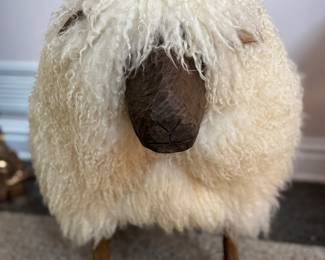 LaLanne Style Hand-Carved Sheep. Measures 26" L x 23" H. Photo 1 of 4. 
