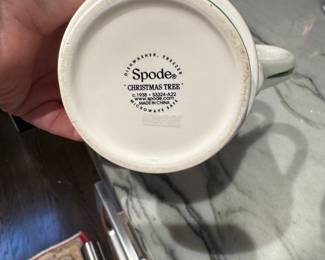 Set of 10 Spode Christmas Tree Mugs. Photo 2 of 2. 