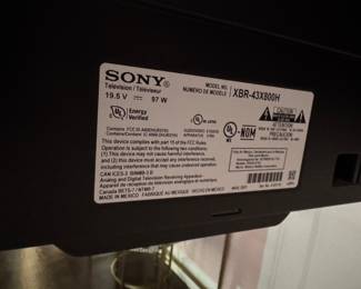 Sony TV. Photo 2 of 2. 