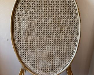 Pair of French Provincial Cane Back Chairs. Photo 2 of 3. 