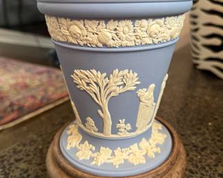 Wedgwood Jasperware Chipped Vase. Photo 1 of 3. 