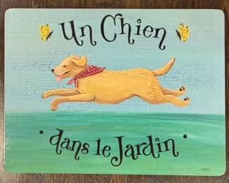 Pimpernel "Dans Le Jardin" Collection Placements - Set of 4. Photo 4 of 4. 