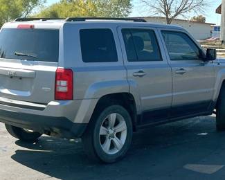 2017 Jeep Patriot Latitude 4WD Sport Utility Vehicle SUV, 4 Cylinder, 2.4L, 69,449 Miles Showing On Odometer, VIN# 1C4NJRFB4HD174089