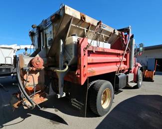 2004 Sterling Acterra Diesel Plow/Spreader Truck SFA 4x2, 6 Cylinders, 7.2L, VIN #2FZACHAK74AM23570, Mileage Showing On Odometer 47823