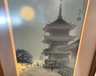 Japanese Woodblock Benji Asada