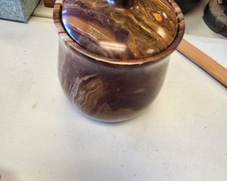 marble jar with lid