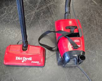 dirt devil vacuum working