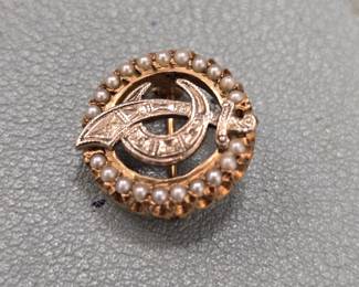 shriner 10k gold pin