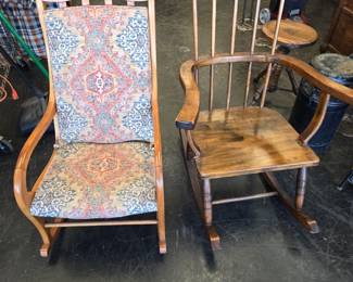 rocking chairs