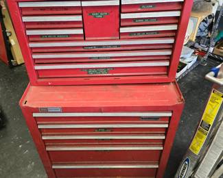 tool box LOADED WITH TOOLS