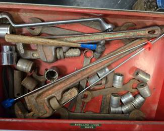 tool box LOADED WITH TOOLS