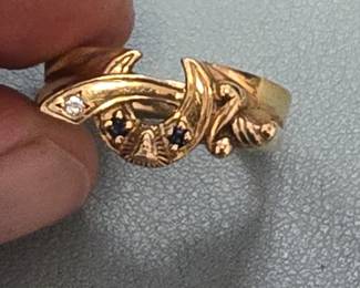 shriner 10k gold pin