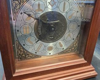Masonic #2 of 500 clock