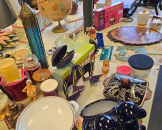 tables full of goodies