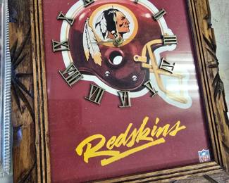 redskin clock